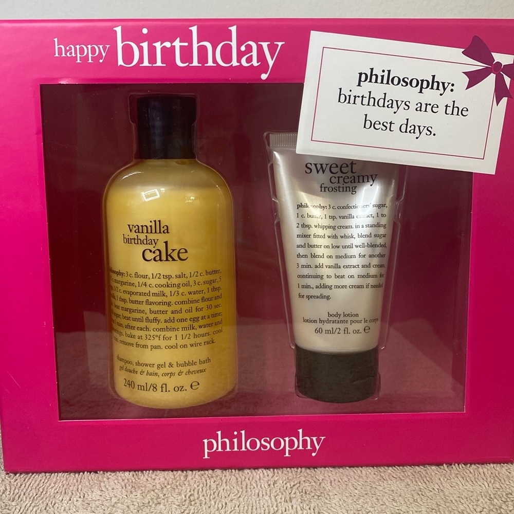 Philosophy Shower Gel & Body Lotion - Happy Birthday Edition